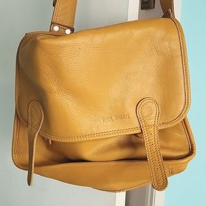 Paul Marius France genuine leather messenger bag